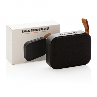 Logotrade promotional item picture of: Fabric trend speaker