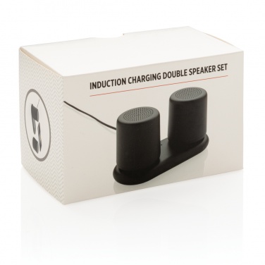 Logotrade promotional product picture of: Double induction charging speaker