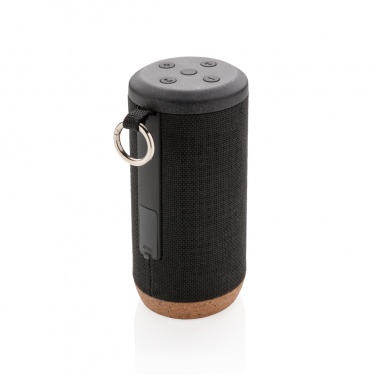 Logo trade promotional gifts image of: Baia 10W wireless speaker, cork