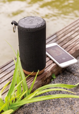 Logo trade promotional items picture of: Baia 10W wireless speaker, cork