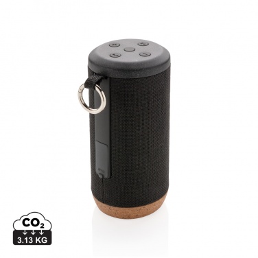 Logo trade promotional giveaway photo of: Baia 10W wireless speaker, cork