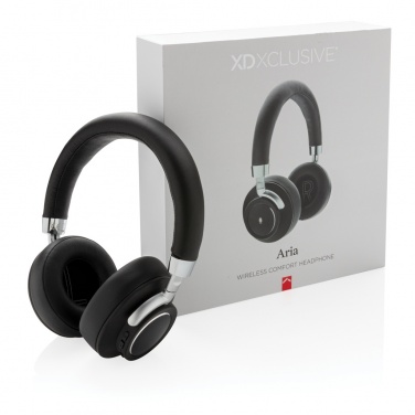 Logotrade promotional giveaway image of: Aria Wireless Comfort Headphones