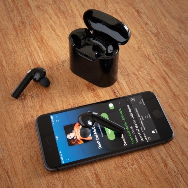 Logotrade corporate gift image of: Liberty wireless earbuds in charging case