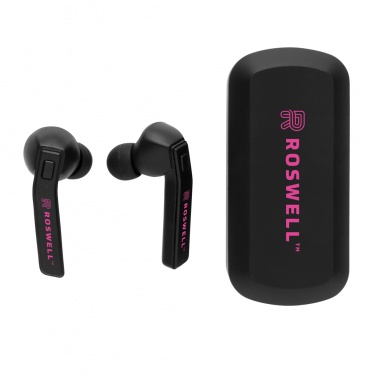 Logo trade corporate gift photo of: Free Flow TWS earbuds in charging case