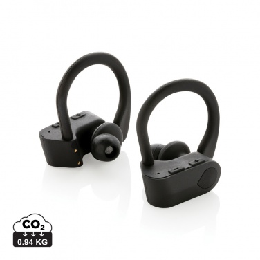 Logo trade corporate gifts picture of: TWS sport earbuds in charging case