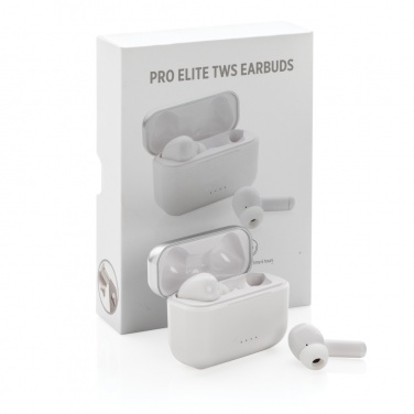 Logo trade promotional products image of: Pro Elite TWS earbuds