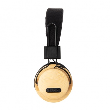 Logotrade promotional product picture of: Bamboo wireless headphone