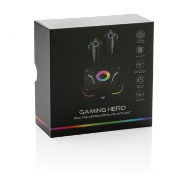 Logotrade advertising product image of: RGB gaming earbuds with ENC