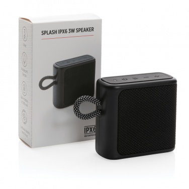 Logotrade promotional giveaway image of: Splash IPX6 3W speaker