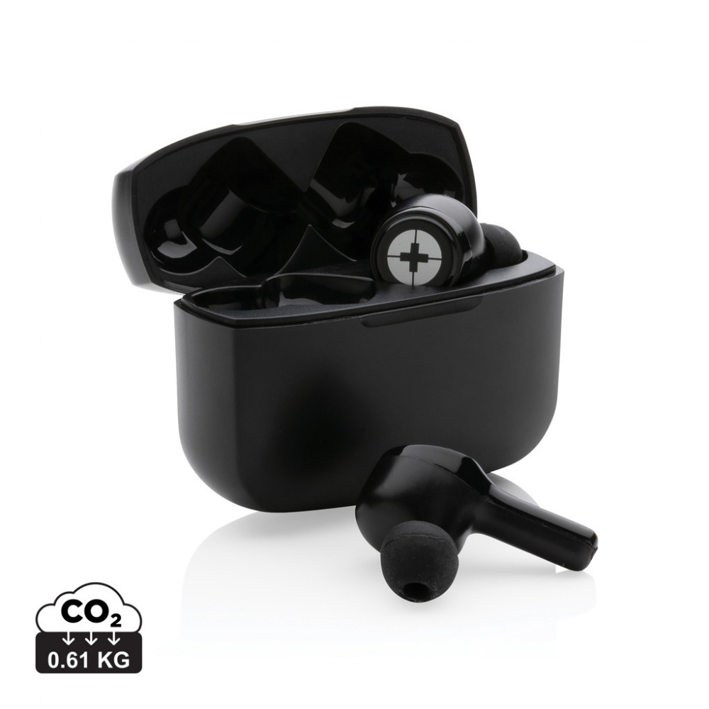 Logotrade promotional item picture of: Swiss Peak ANC TWS earbuds