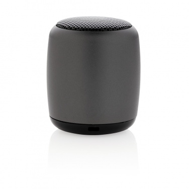 Logo trade promotional items picture of: Mini aluminium wireless speaker