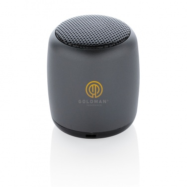 Logotrade promotional merchandise image of: Mini aluminium wireless speaker