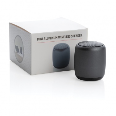 Logotrade business gift image of: Mini aluminium wireless speaker