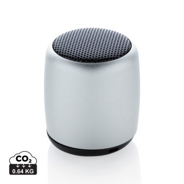 Logo trade business gift photo of: Mini aluminium wireless speaker