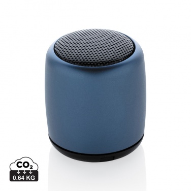 Logotrade promotional merchandise photo of: Mini aluminium wireless speaker