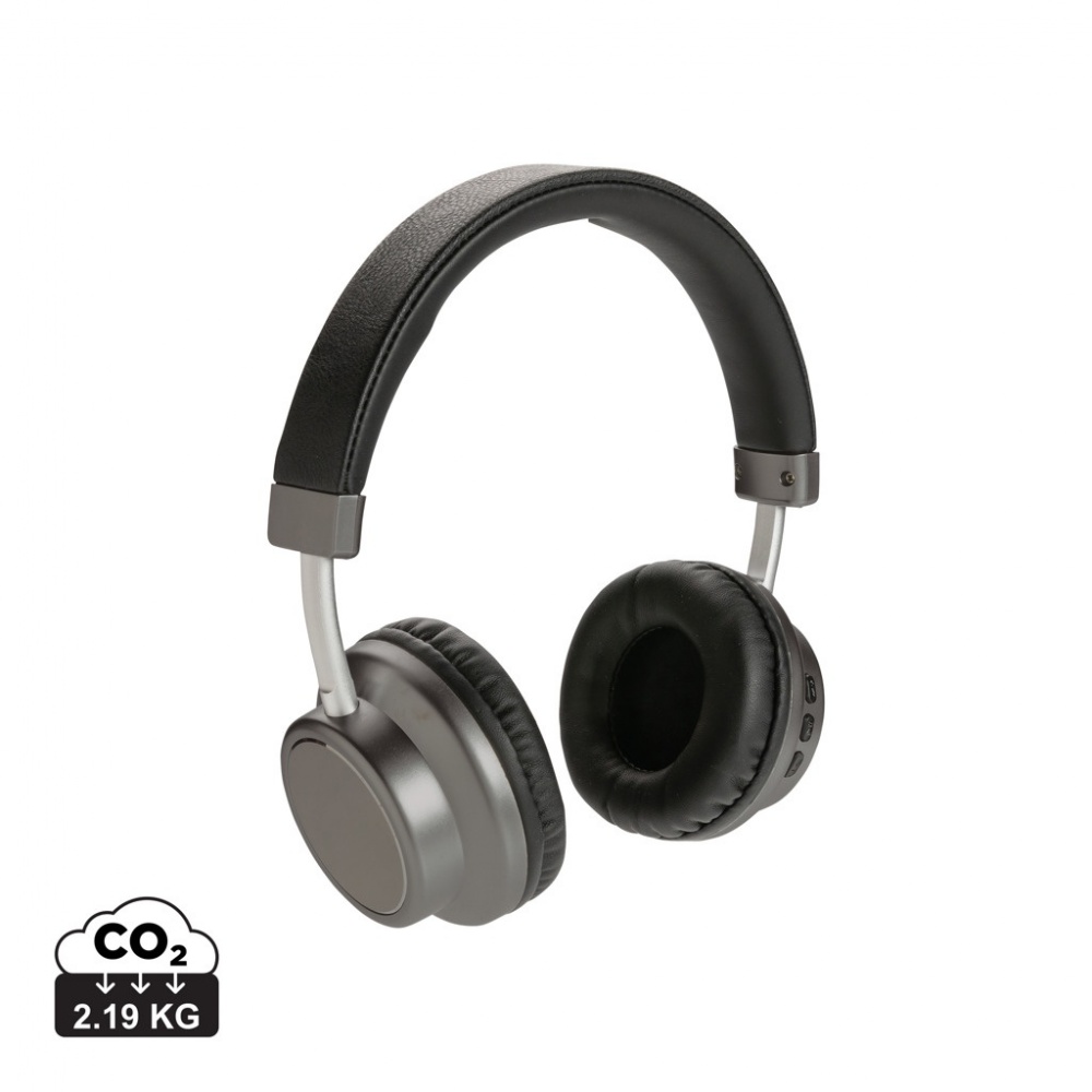 Logo trade promotional merchandise image of: Swiss Peak wireless headphone V3