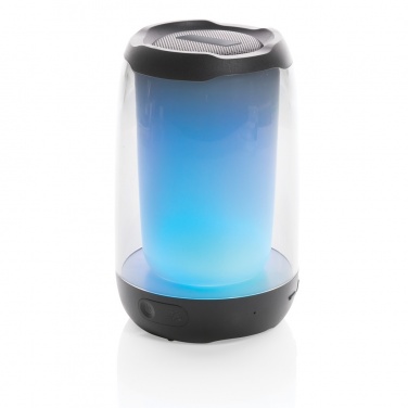 Logotrade promotional item picture of: RCS recycled plastic Lightboom 5W speaker