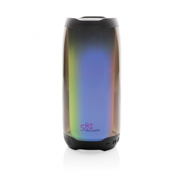 Logo trade corporate gifts picture of: RCS recycled plastic Lightboom 10W speaker