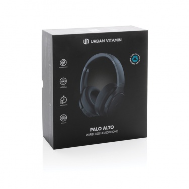 Logo trade advertising products picture of: Urban Vitamin Palo Alto RCS rplastic headphone