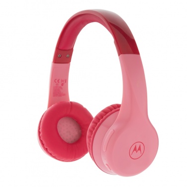 Logo trade promotional merchandise image of: Motorola JR 300 kids wireless safety headphone