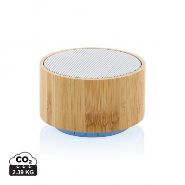 Logotrade promotional merchandise picture of: RCS recycled plastic and bamboo 3W wireless speaker