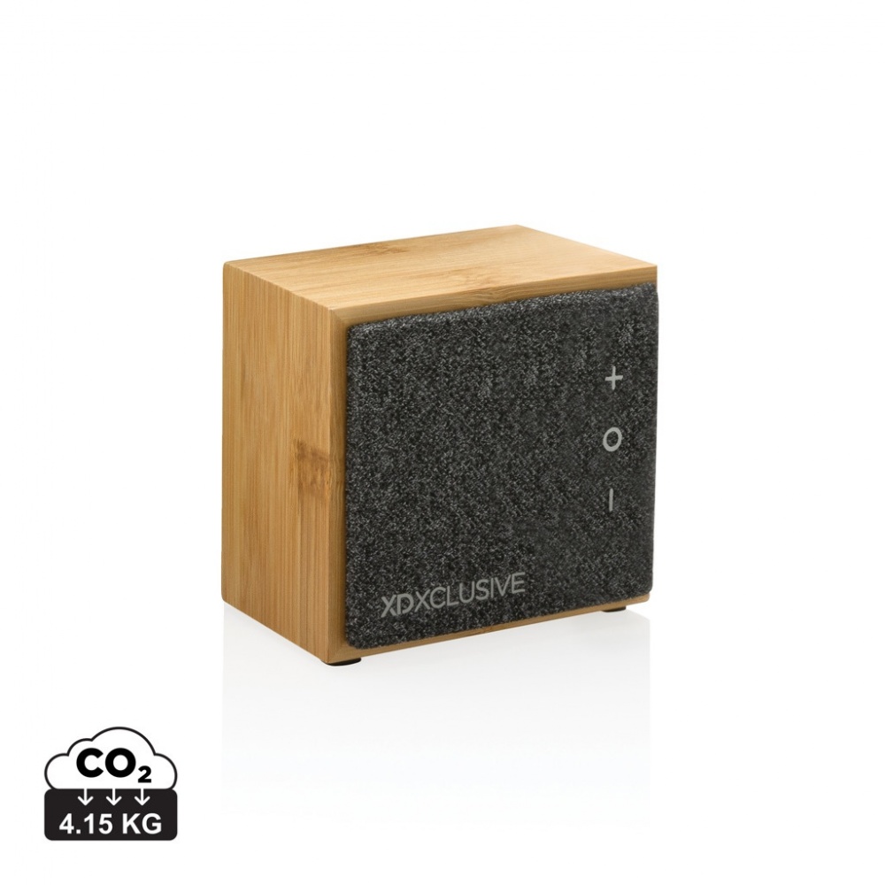 Logotrade promotional merchandise picture of: Wynn 5W bamboo wireless speaker