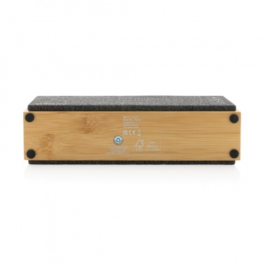 Logo trade promotional products picture of: Wynn 10W bamboo wireless speaker