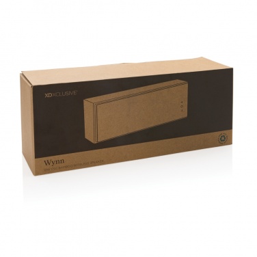 Logo trade promotional products picture of: Wynn 10W bamboo wireless speaker