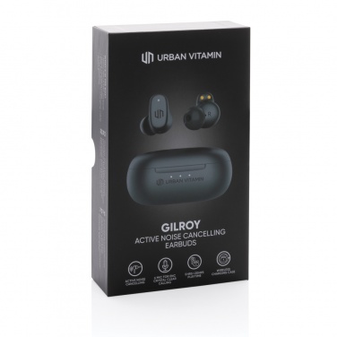 Logo trade promotional gifts picture of: Urban Vitamin Gilroy hybrid ANC and ENC earbuds