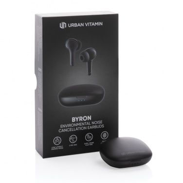 Logotrade promotional products photo of: Urban Vitamin Byron ENC earbuds