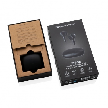 Logotrade promotional gift image of: Urban Vitamin Byron ENC earbuds