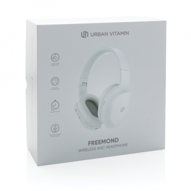 Logotrade promotional giveaway image of: Urban Vitamin Freemond wireless ANC headphone