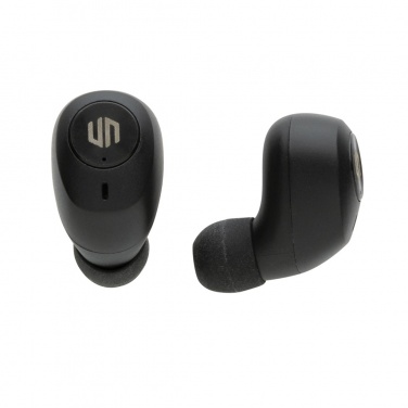 Logo trade promotional items image of: Urban Vitamin Palm Springs RCS rplastic ENC earbuds