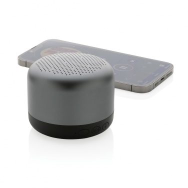 Logo trade advertising product photo of: Terra RCS recycled aluminium 5W wireless speaker