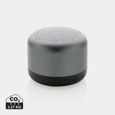 Logotrade promotional item image of: Terra RCS recycled aluminium 5W wireless speaker