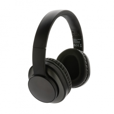 Logo trade promotional gift photo of: Terra RCS recycled aluminium wireless headphone