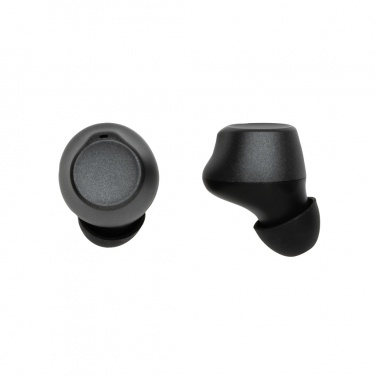 Logo trade promotional products picture of: Terra RCS recycled aluminium wireless earbuds