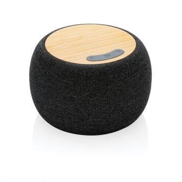 Logo trade advertising product photo of: RCS Rplastic/PET and bamboo 5W speaker