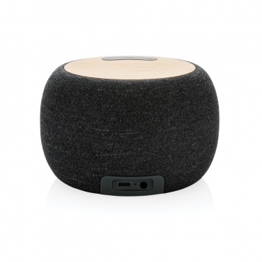 Logo trade promotional items picture of: RCS Rplastic/PET and bamboo 5W speaker