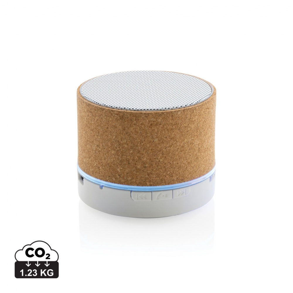 Logotrade advertising product image of: Cork 3W wireless speaker