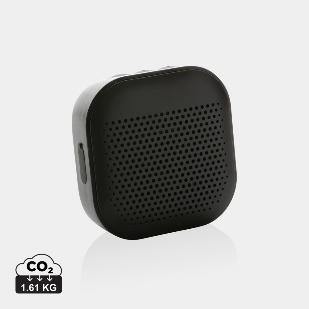 Logotrade promotional item image of: RCS recycled plastic Soundbox 3W speaker