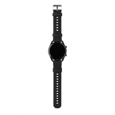 Logo trade promotional gift photo of: RCS recycled TPU Fit Watch round