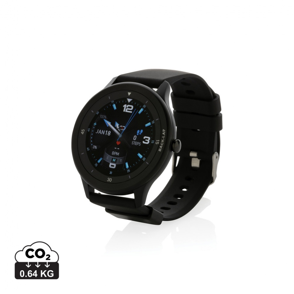 Logo trade business gift photo of: Swiss Peak RCS recycled TPU Watch