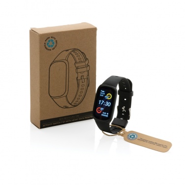 Logo trade promotional gift photo of: RCS recycled TPU  activity watch 1.47'' screen with HR