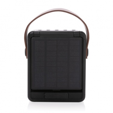 Logo trade promotional products picture of: Skywave RCS recycled plastic solar speaker 12W