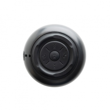 Logo trade advertising product photo of: BeatBuddy recycled plastic 3W speaker