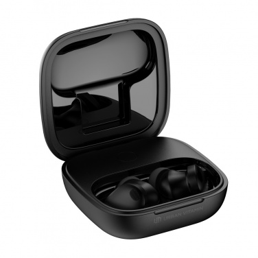 Logo trade promotional gift photo of: Lakewood RCS recycled and repairable wireless earbuds