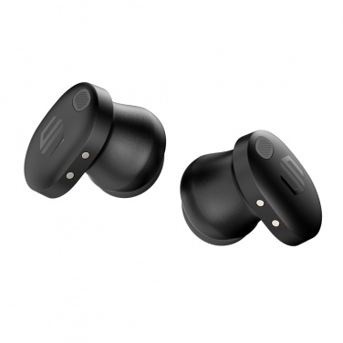 Logo trade corporate gift photo of: Lakewood RCS recycled and repairable wireless earbuds