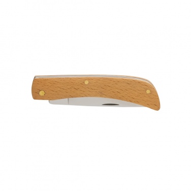 Logo trade promotional merchandise image of: Wooden knife