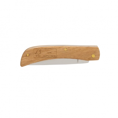 Logo trade promotional merchandise image of: Wooden knife